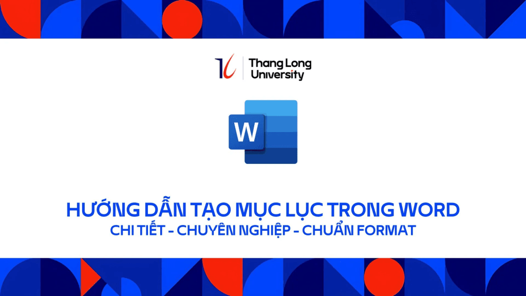 Cách tạo mục lục trong Word