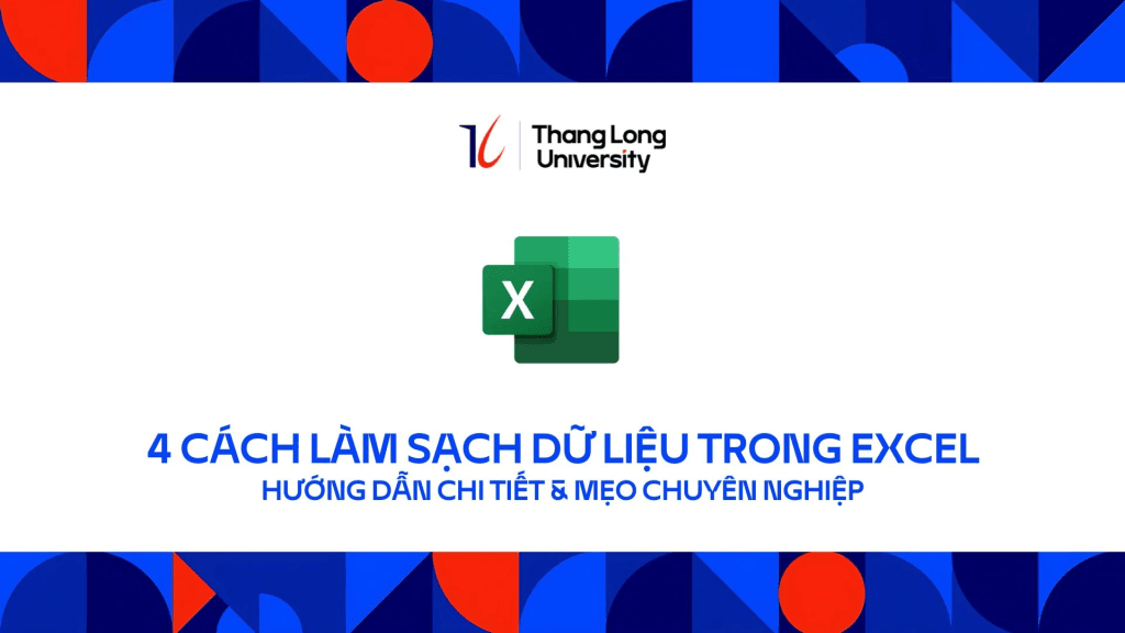 Cách làm sạch dữ liệu trong Excel