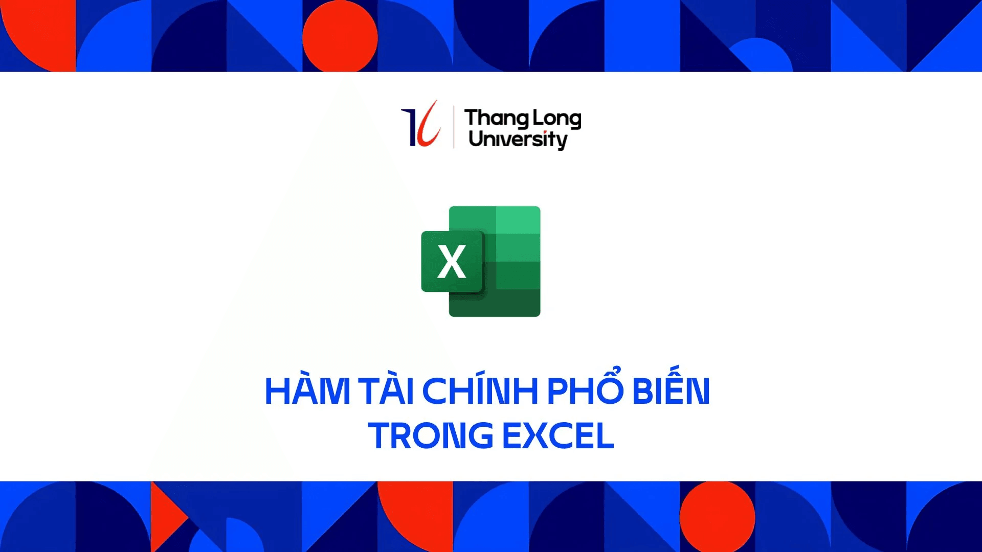 hàm tài chính phổ biến trong excel